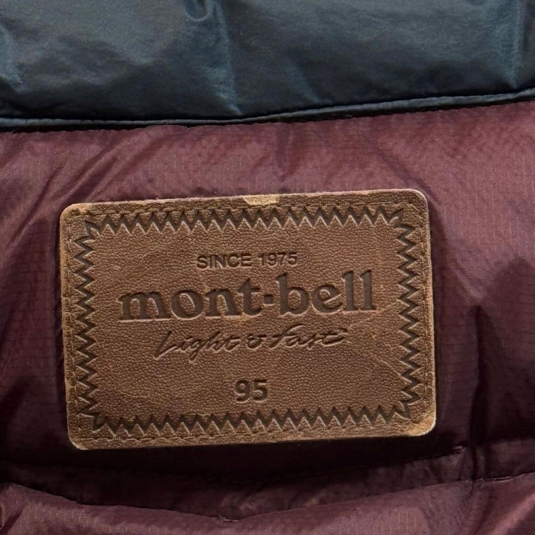 【美品】MONT-BELL EX800 ロングダウンコート　M