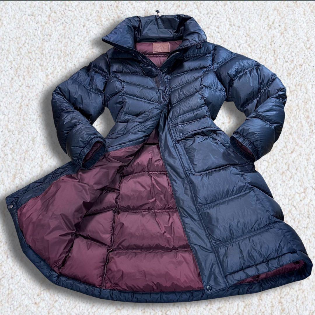 【美品】MONT-BELL EX800 ロングダウンコート　M