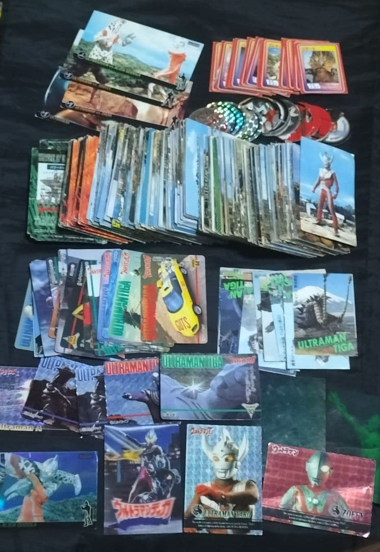 ウルトマンカードゲーム　大量　昭和レトロ　当時もの　カルビー