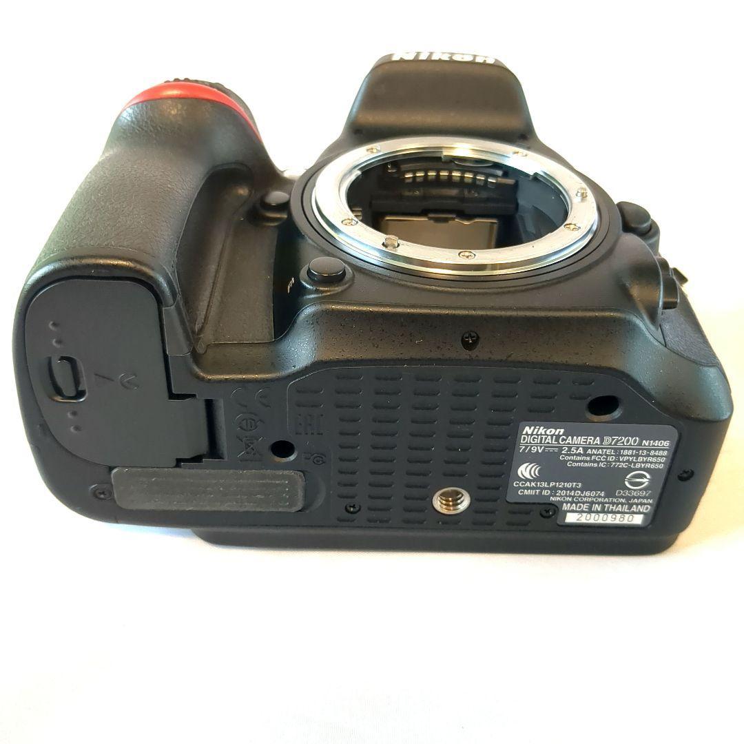美品 Nikon D7200 ボディ ショット2439回 初期不良保証