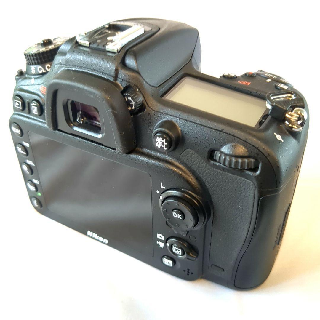 美品 Nikon D7200 ボディ ショット2439回 初期不良保証