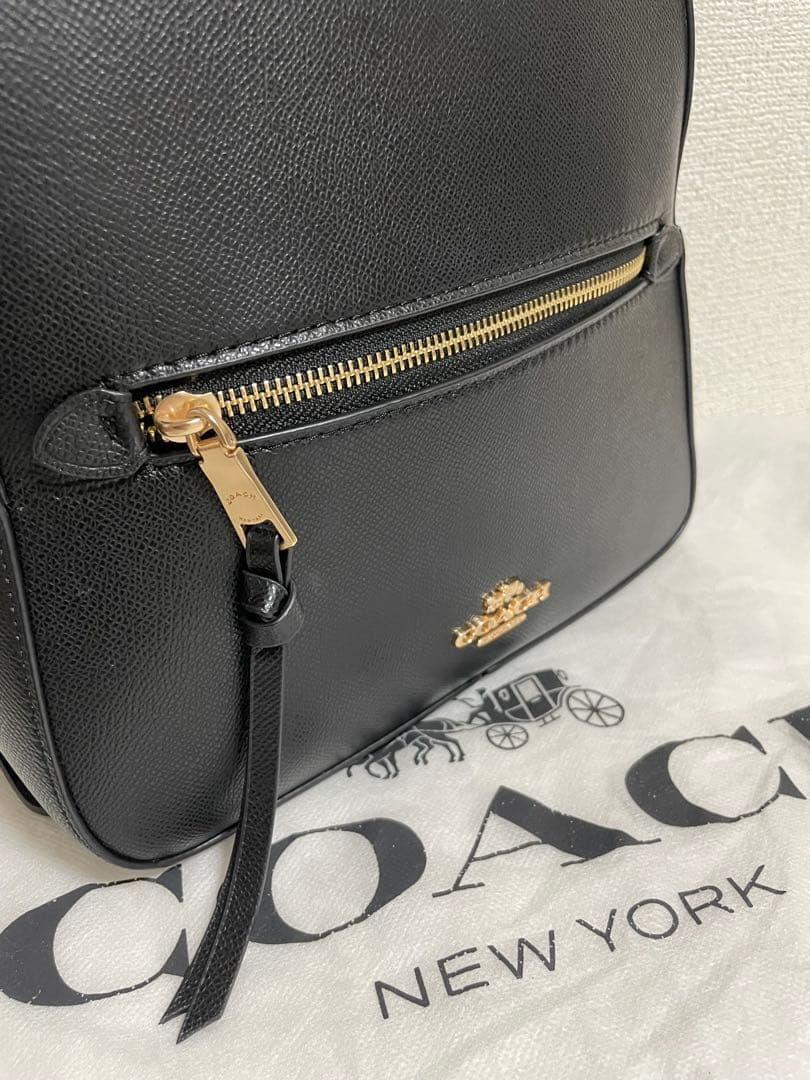 M*a様 セール☆❤️Coach❤️JORDYNクロスグレインレザ バックパック
