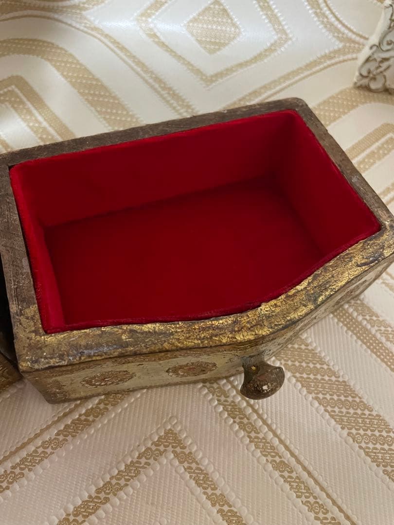 フランスアンティーク風　小物入れ　小引き出し　ブロカント