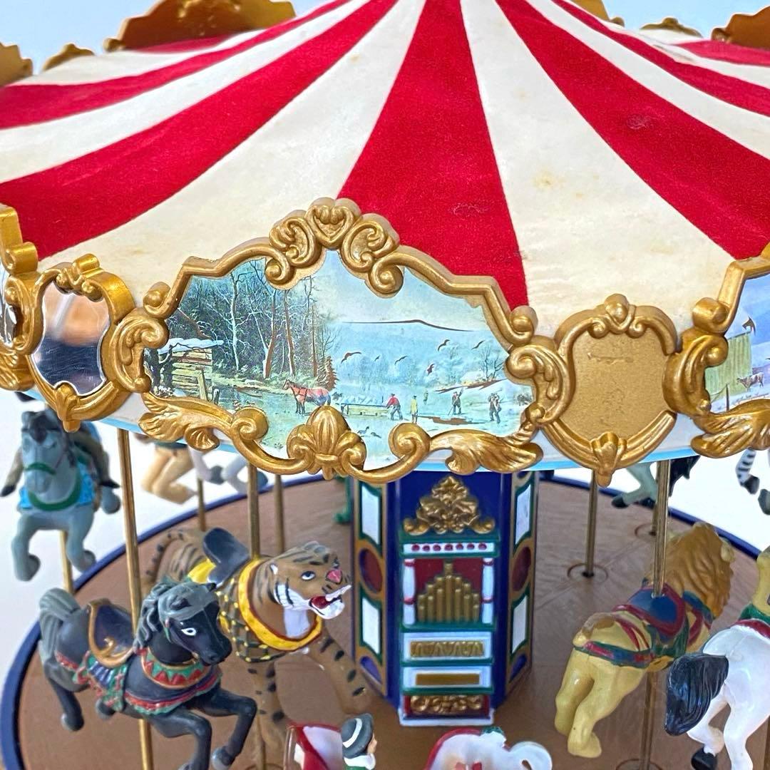 ミスタークリスマス　カルーセル　メリーゴーランド　オルゴール　30曲　※欠損あり