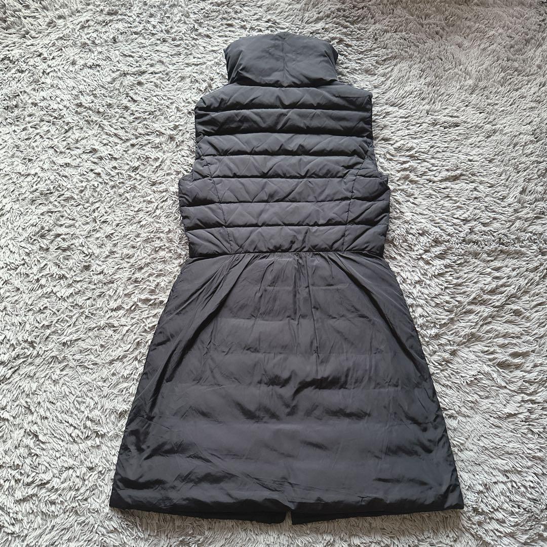 Max&Co ダウンベスト　ロングベスト　ブラック　38 羽織り　防寒　ジップ
