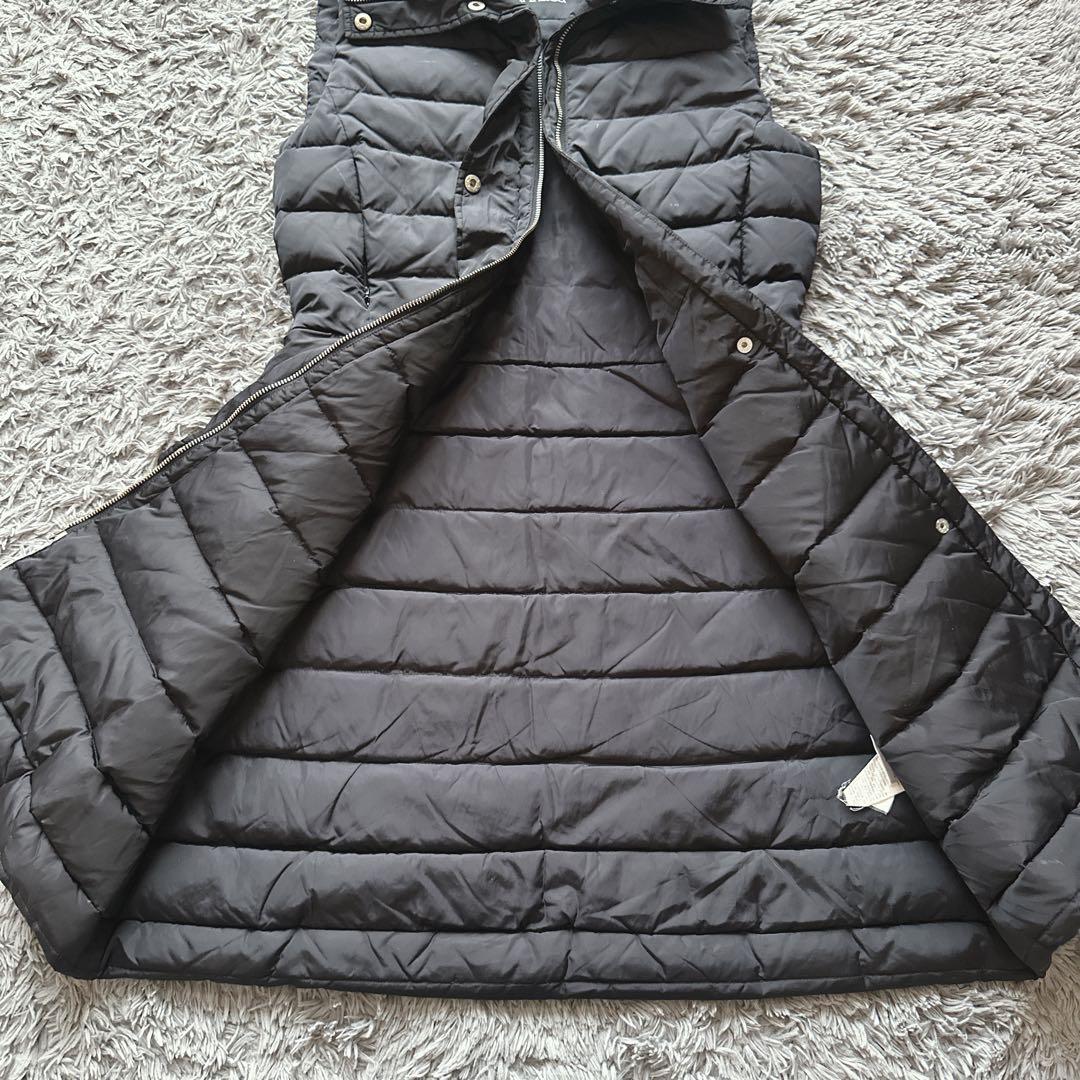 Max&Co ダウンベスト　ロングベスト　ブラック　38 羽織り　防寒　ジップ