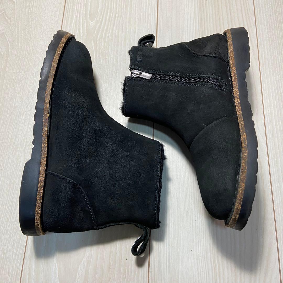 BIRKENSTOCK MELROSE グラフィット ムートン スエードブーツ