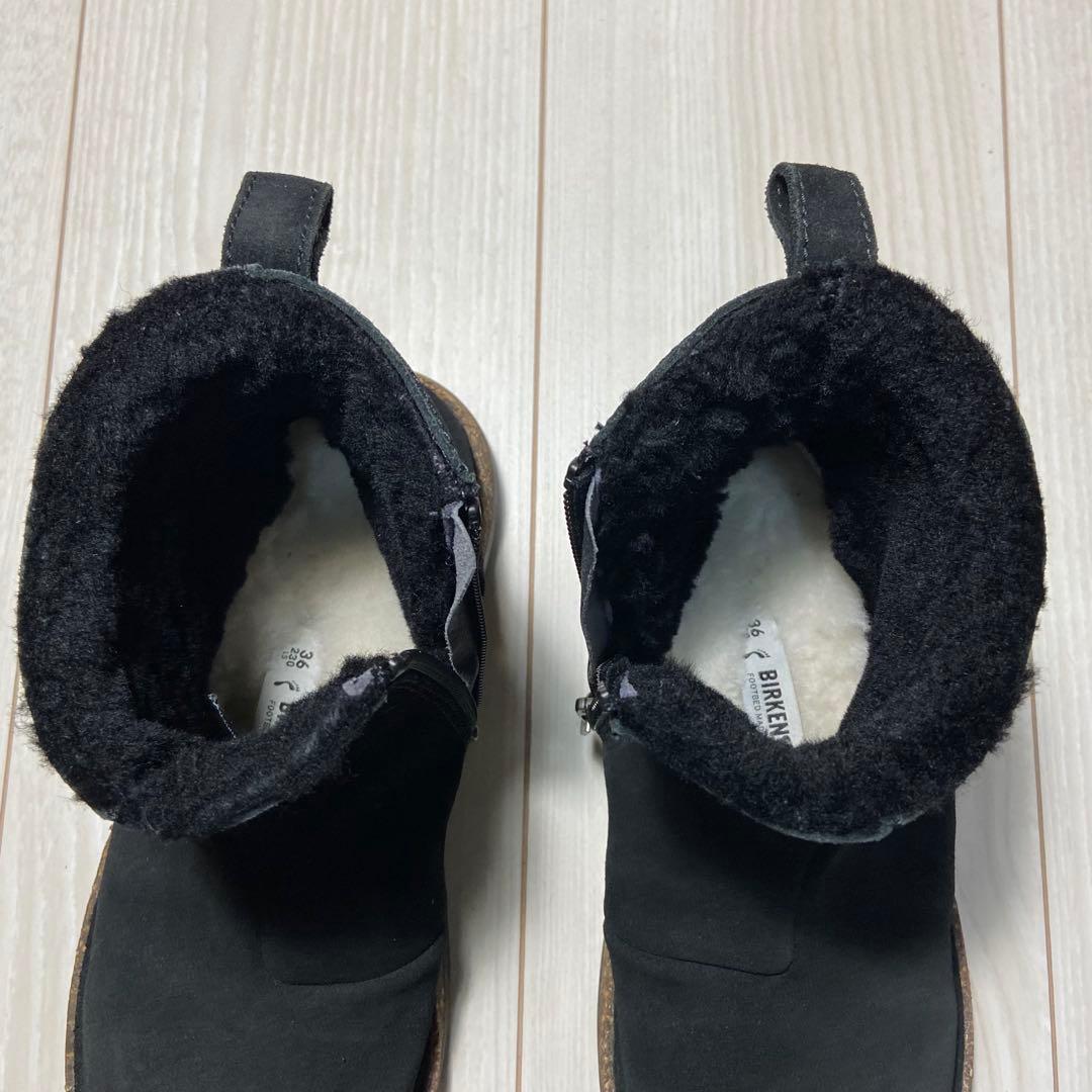 BIRKENSTOCK MELROSE グラフィット ムートン スエードブーツ