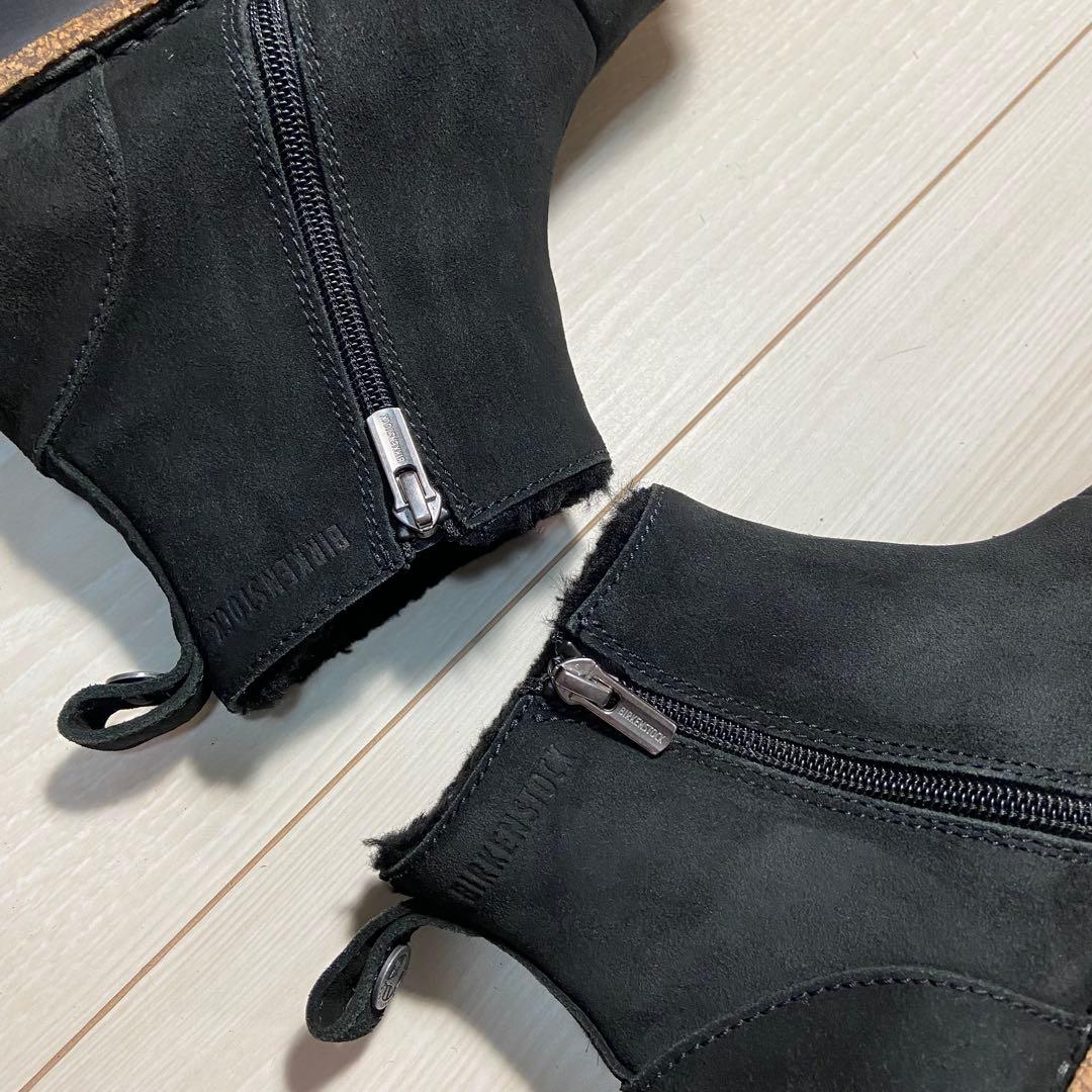 BIRKENSTOCK MELROSE グラフィット ムートン スエードブーツ