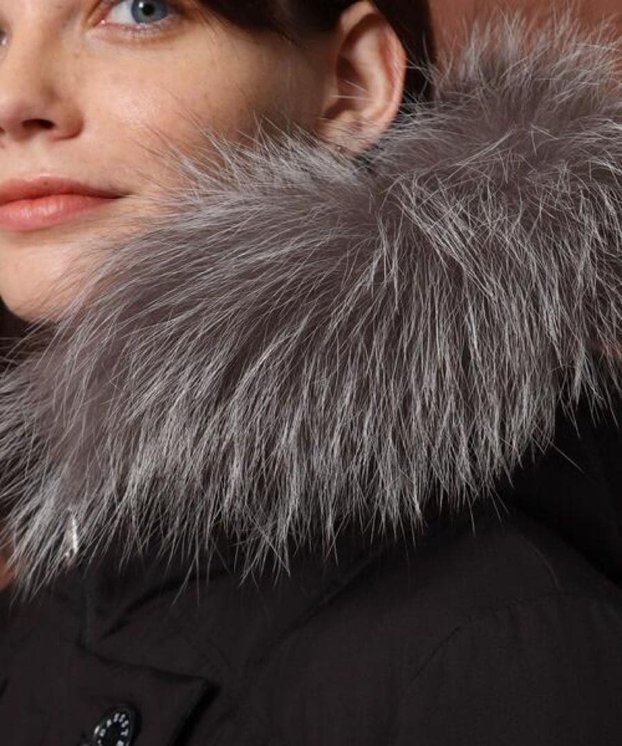 DRESSTERIOR ホワイトグースダウンコート ファー外し可 ドレステリア