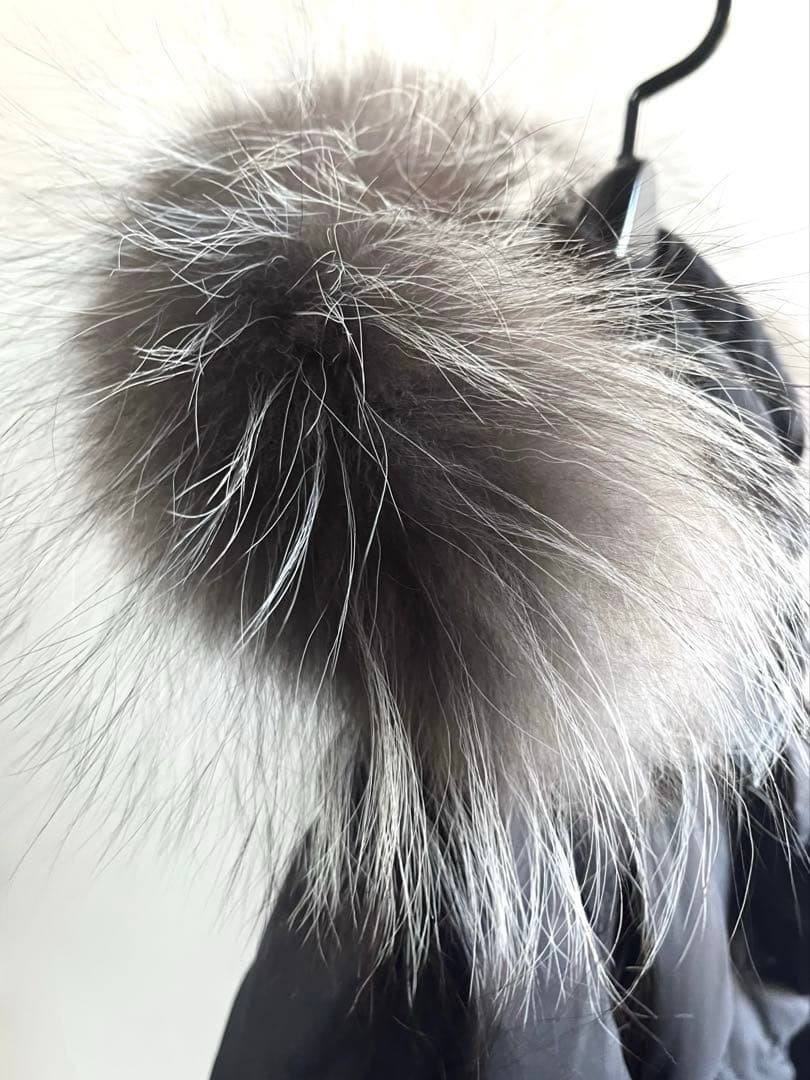 DRESSTERIOR ホワイトグースダウンコート ファー外し可 ドレステリア