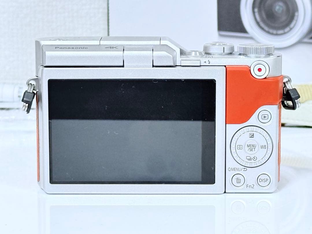 Panasonic LUMIX GF9W オレンジ オプションレンズ2個