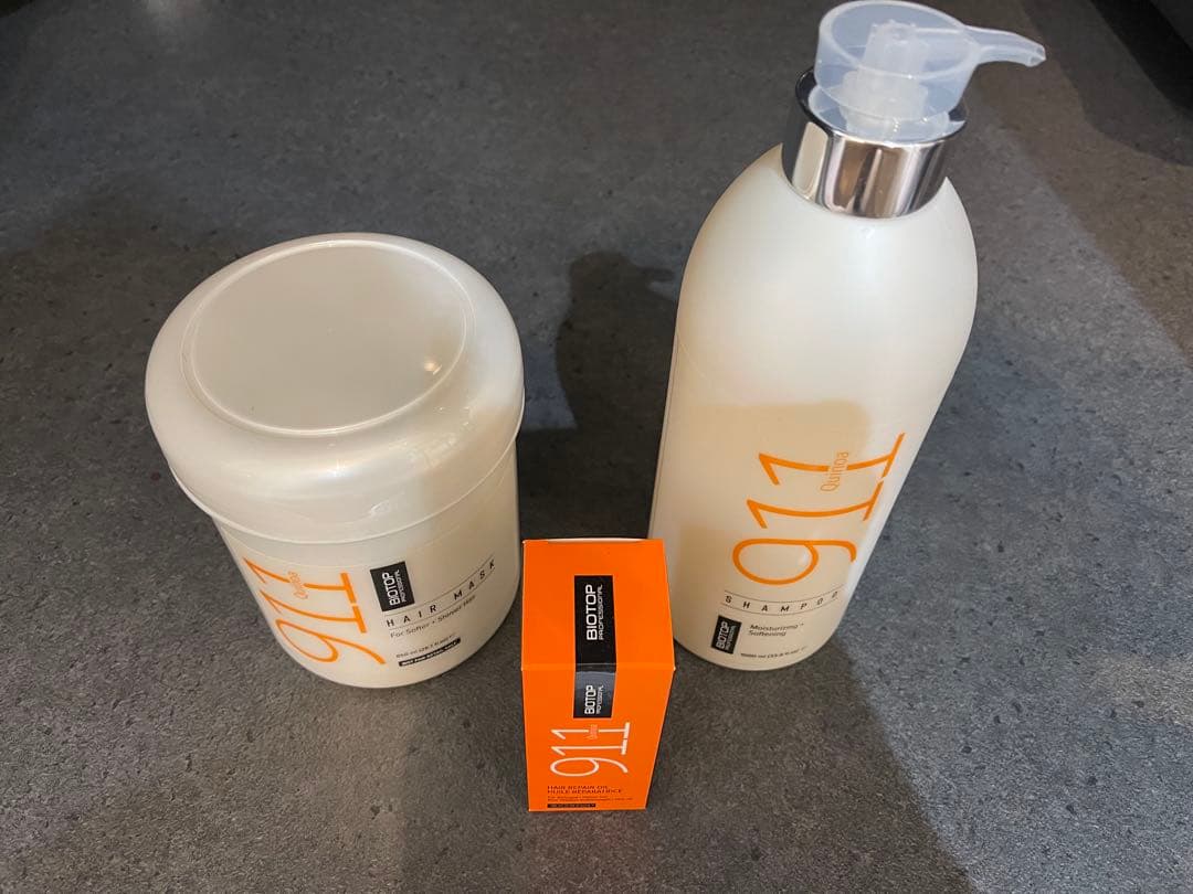 大容量BIOTOP 911 ヘアマスク & シャンプーセット& 911オイル