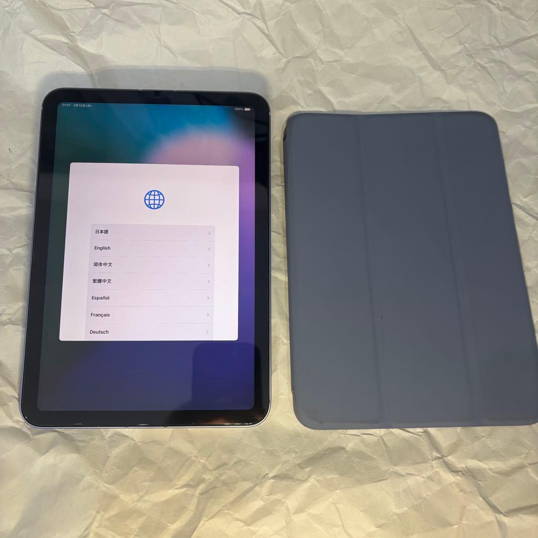 iPadmini 第6G世代　Wi-Fi+Cellular64GB パープル