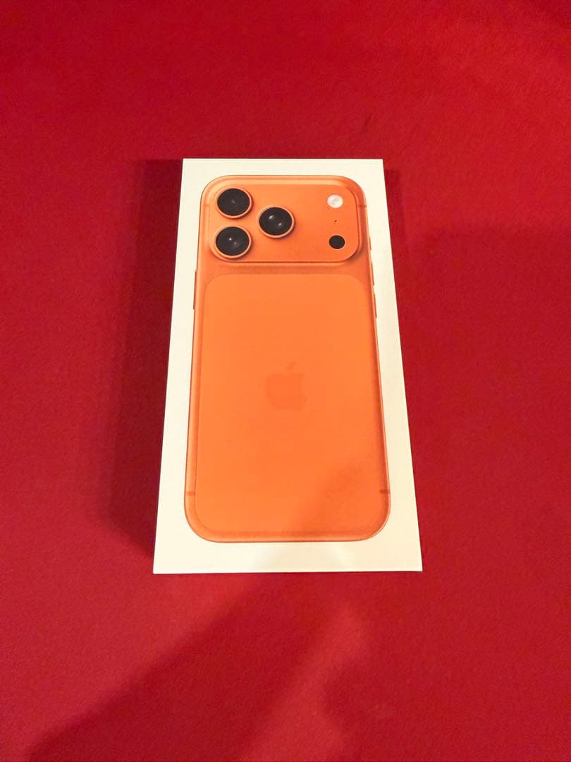 超美品 iPhone 17 Pro 256GB コズミックオレンジ