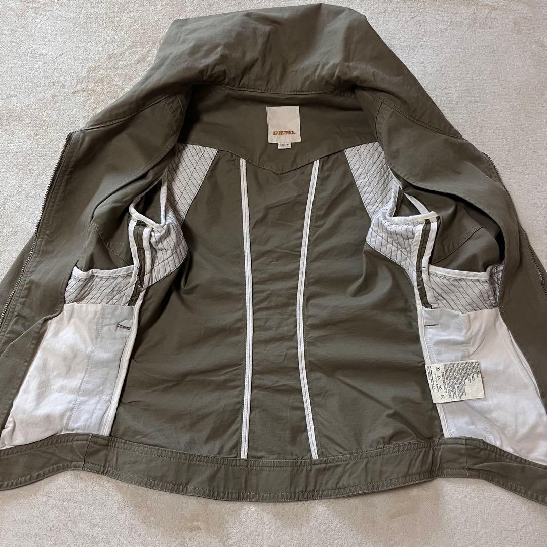 ジャケット・アウター 00s DIESEL archive military jacket y2k