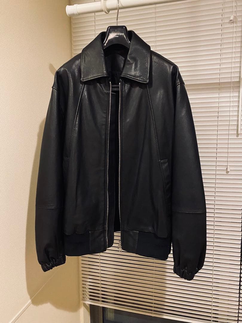 1/24迄値下ssstein 24AW LEATHER ZIP JACKET S