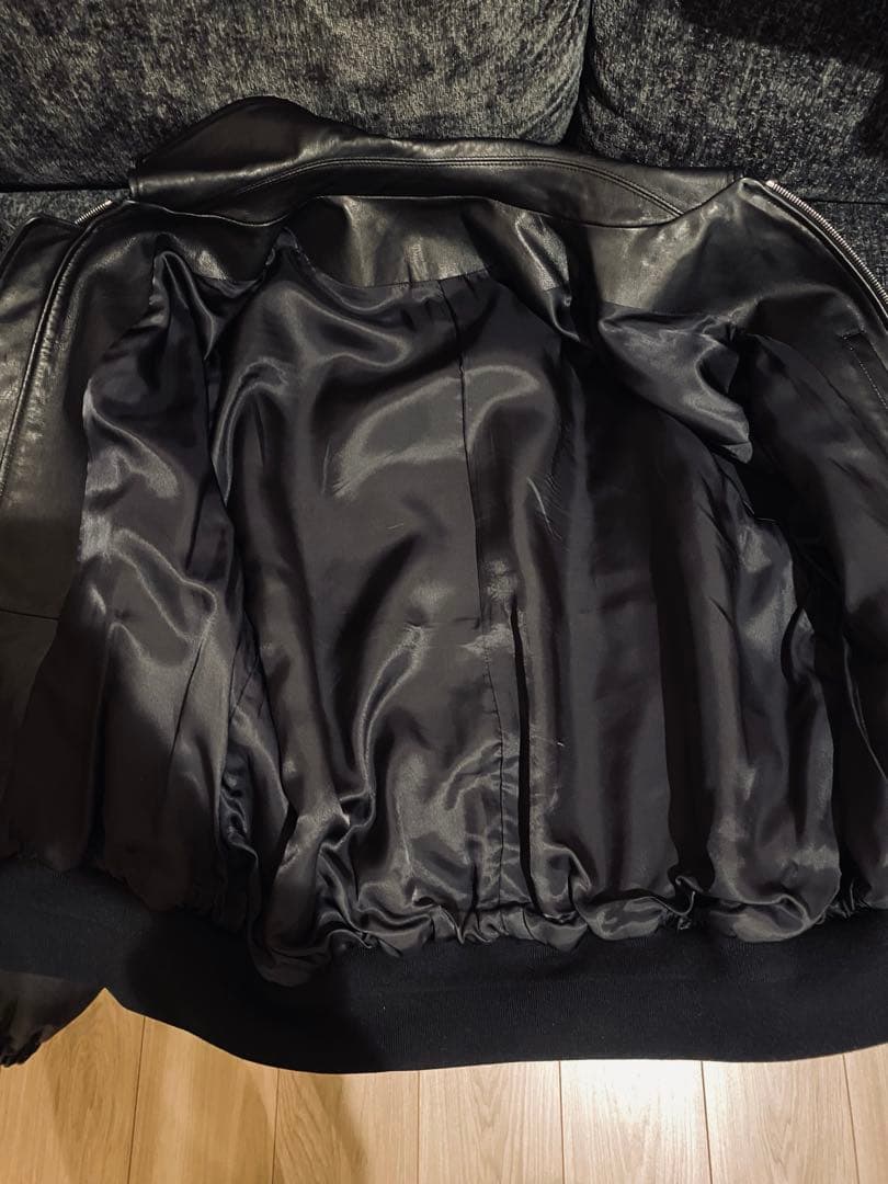 1/24迄値下ssstein 24AW LEATHER ZIP JACKET S