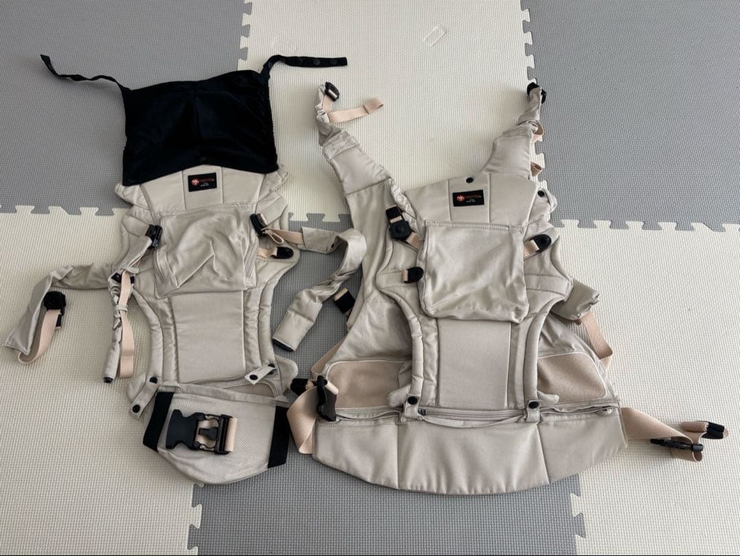 【美品】napnap　双子用抱っこ紐
