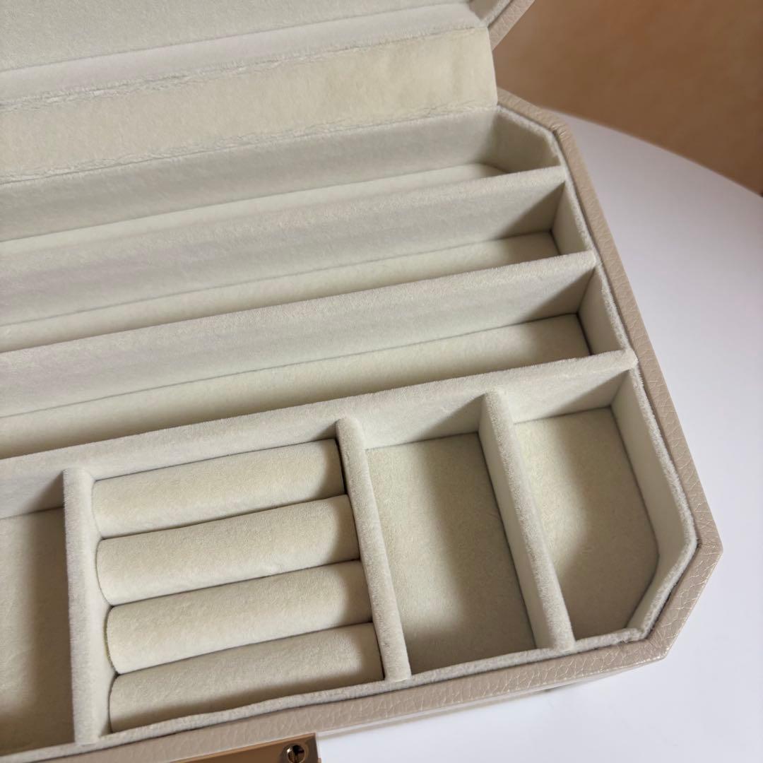 A'pearl エパール ジュエリーボックス カシミアベージュ