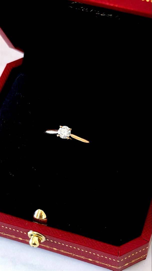 【超超美品】Cartier カルティエ ダイヤモンドリング