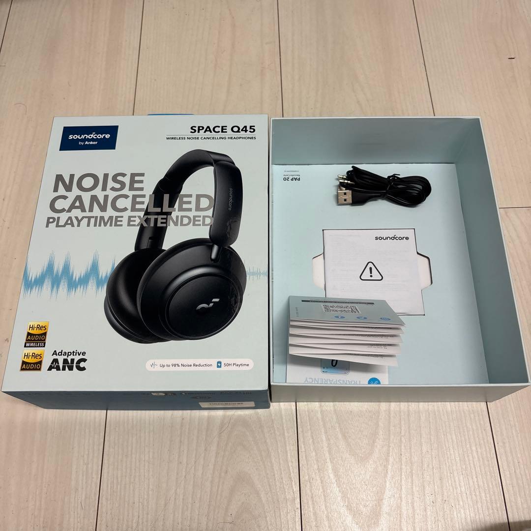 【超美品】soundcore Space Q45 ワイヤレスヘッドフォン