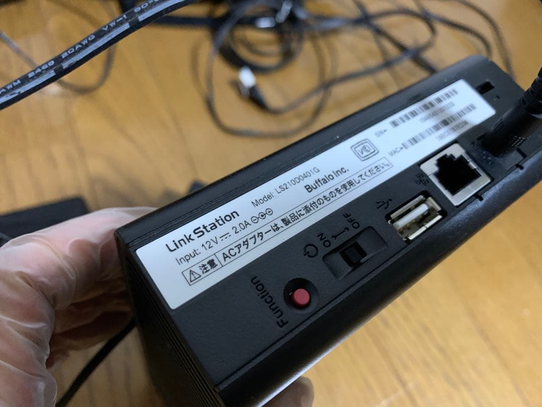 まとめ　動作品　Buffalo Link Station LS210D0401G