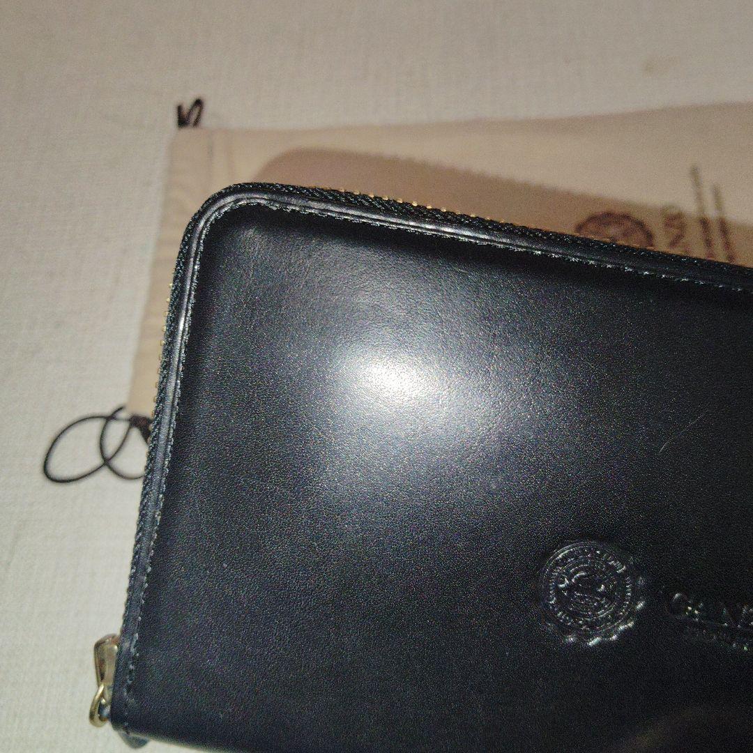 引越し整理中　GANZO ガンゾ　GUD2　ラウンドファスナー長財布 黒