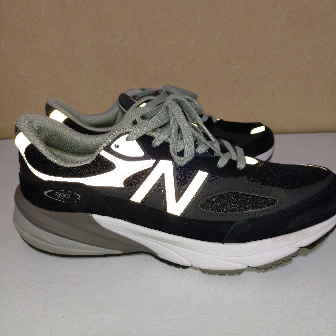 New Balance 990V6 ブラック 28cm