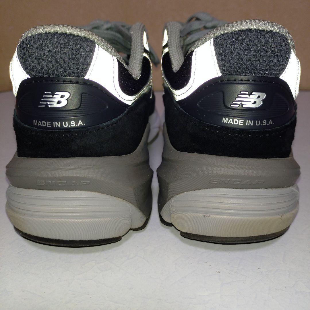 New Balance 990V6 ブラック 28cm