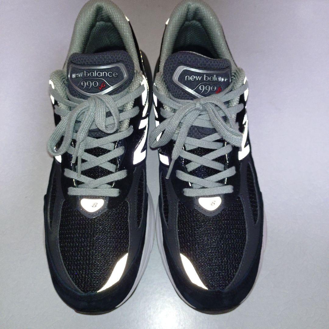New Balance 990V6 ブラック 28cm