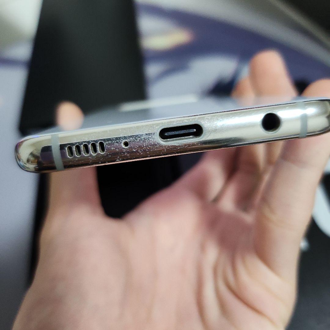 Galaxys10 128GB プリズムホワイト docomo スマートフォン