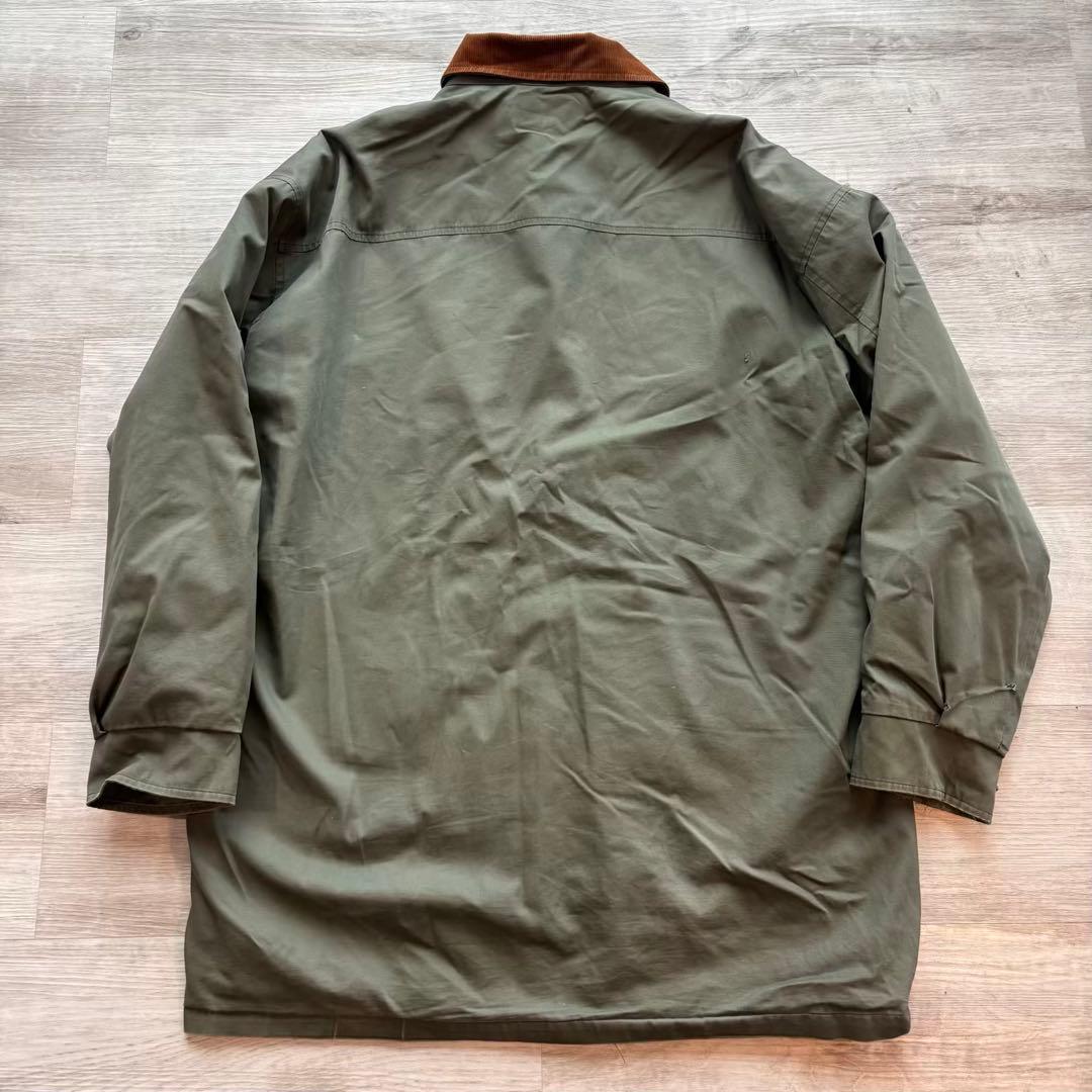 Grenfell 英国製 コーデュロイ襟 チェック裏地 40相当#465