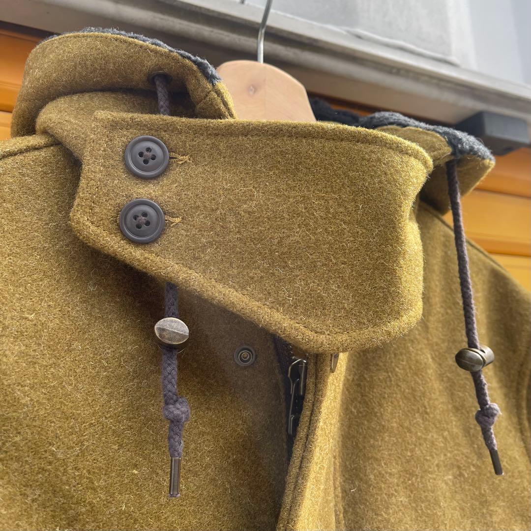 E*y様 美品☆LLビーンシグネチャー S ウールメルトンフーデットコート