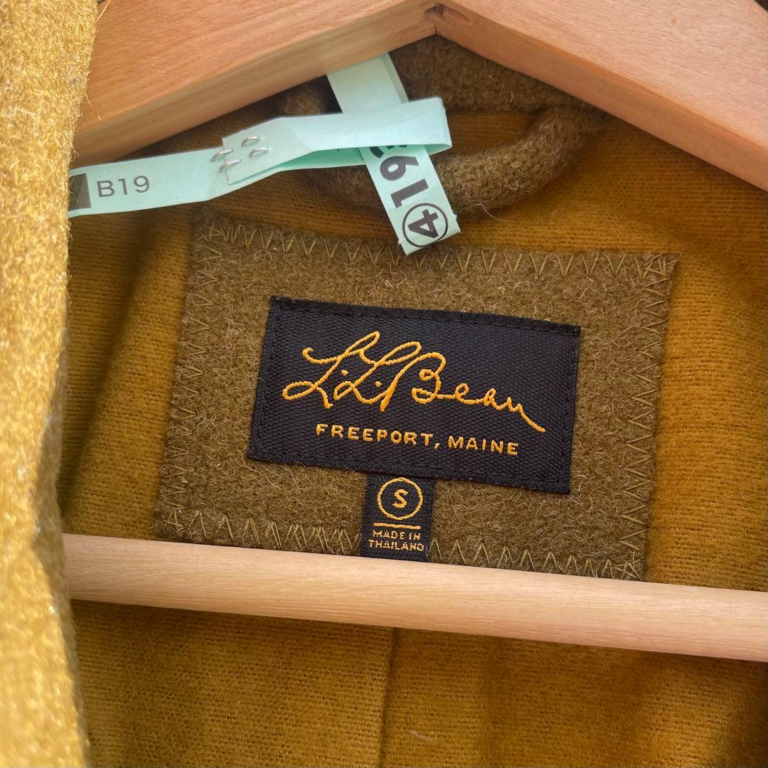 E*y様 美品☆LLビーンシグネチャー S ウールメルトンフーデットコート