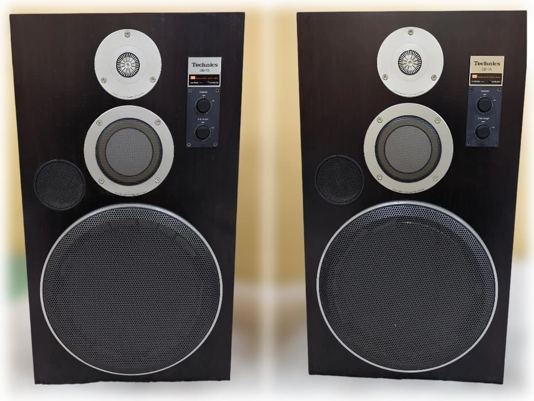 ②左スピーカー 3WAY　テクニクス SB-7A【注意：1台の出品】1980年代