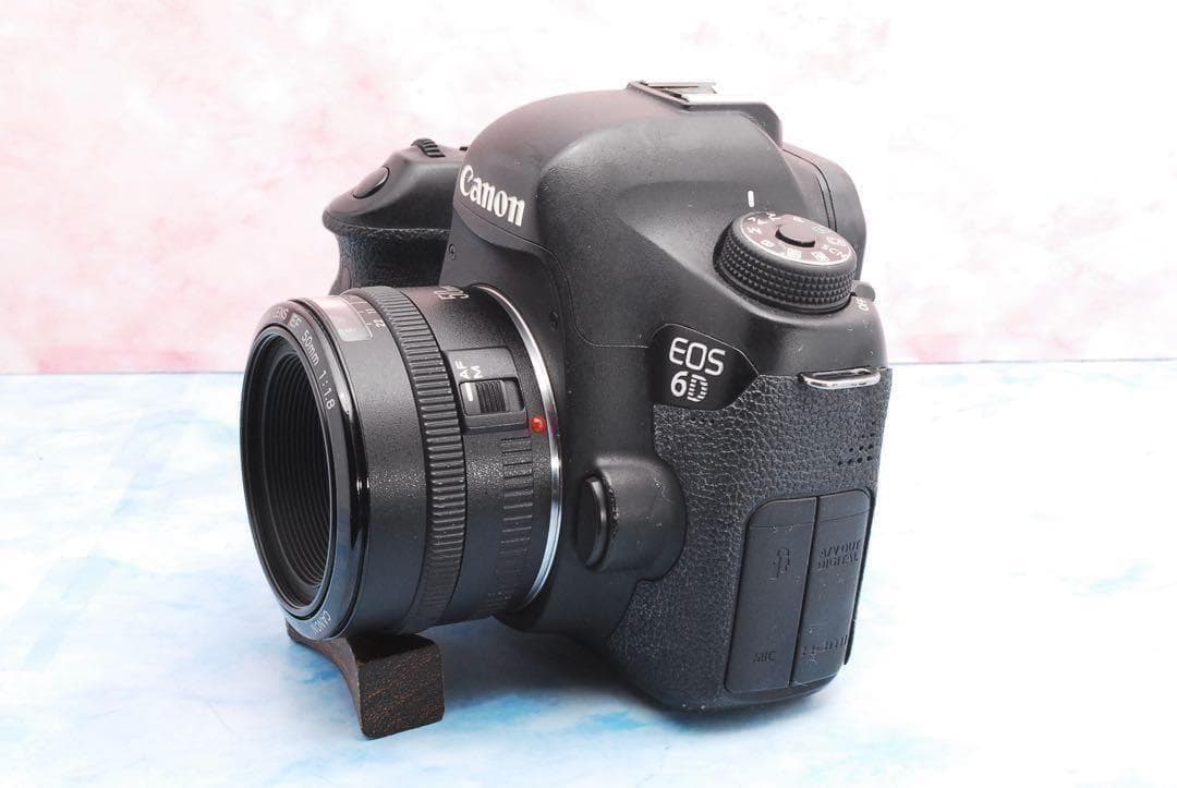 Canon EOS 6D☆50mm単焦点☆一眼レフカメラ☆美しいボケと描写力
