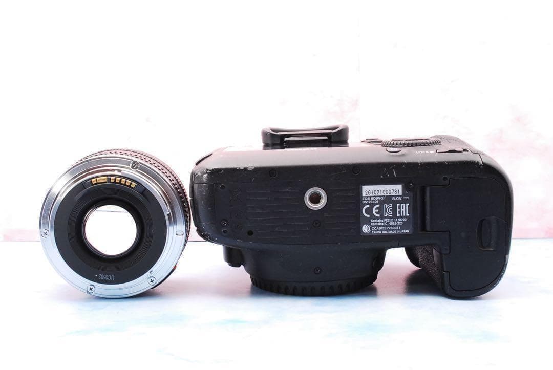 Canon EOS 6D☆50mm単焦点☆一眼レフカメラ☆美しいボケと描写力