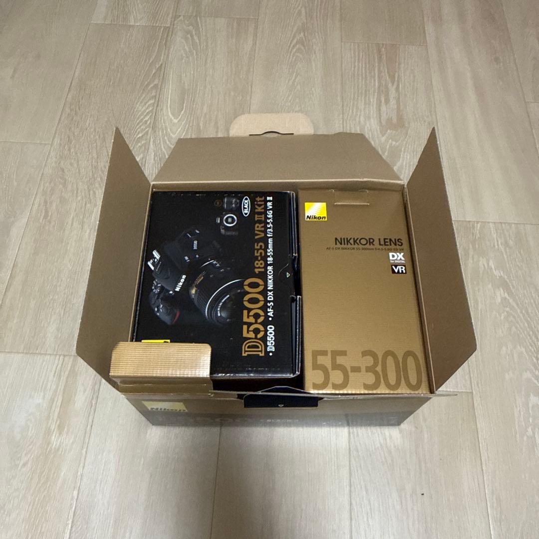 Nikon D5500 デジタル一眼レフカメラ ダブルズームキット