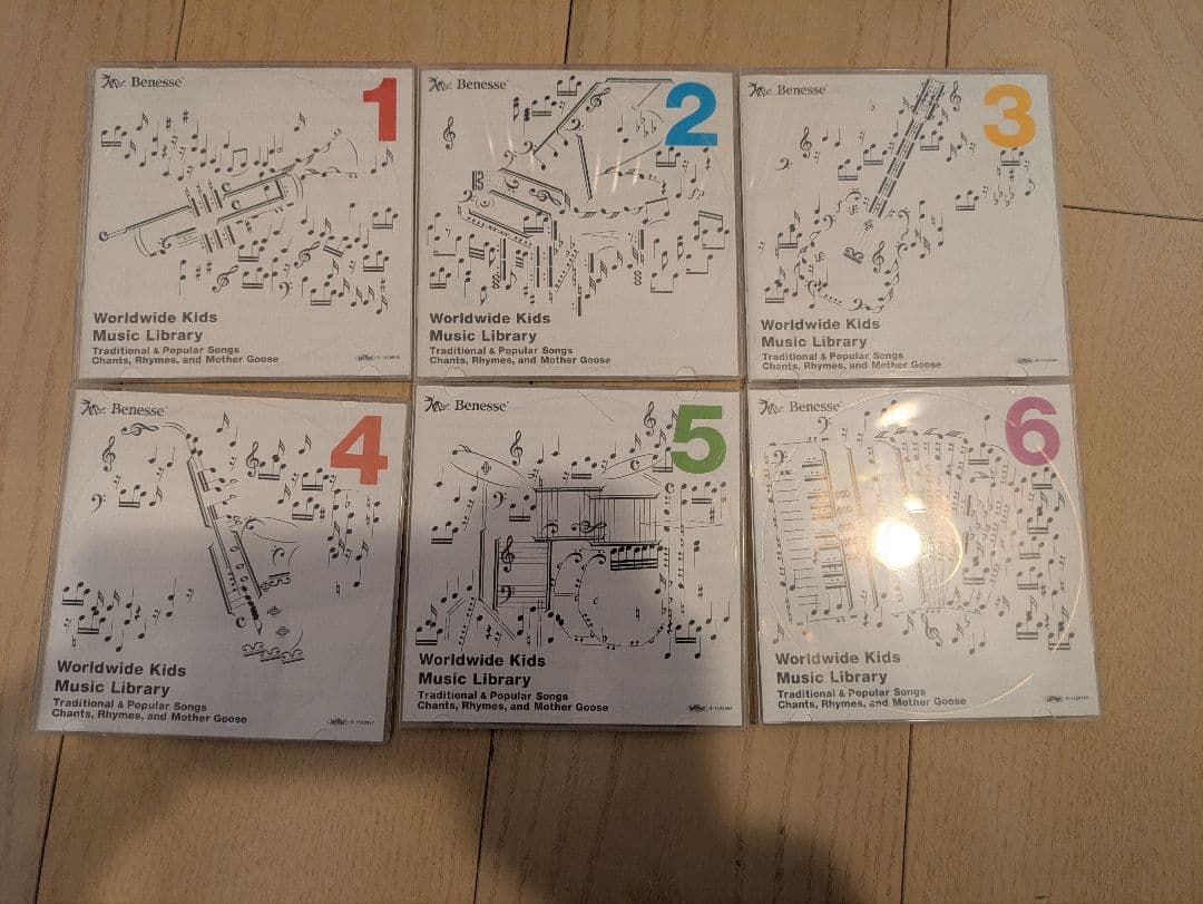 ワールドワイドキッズ（World wide kids）DVD, CD絵本セット