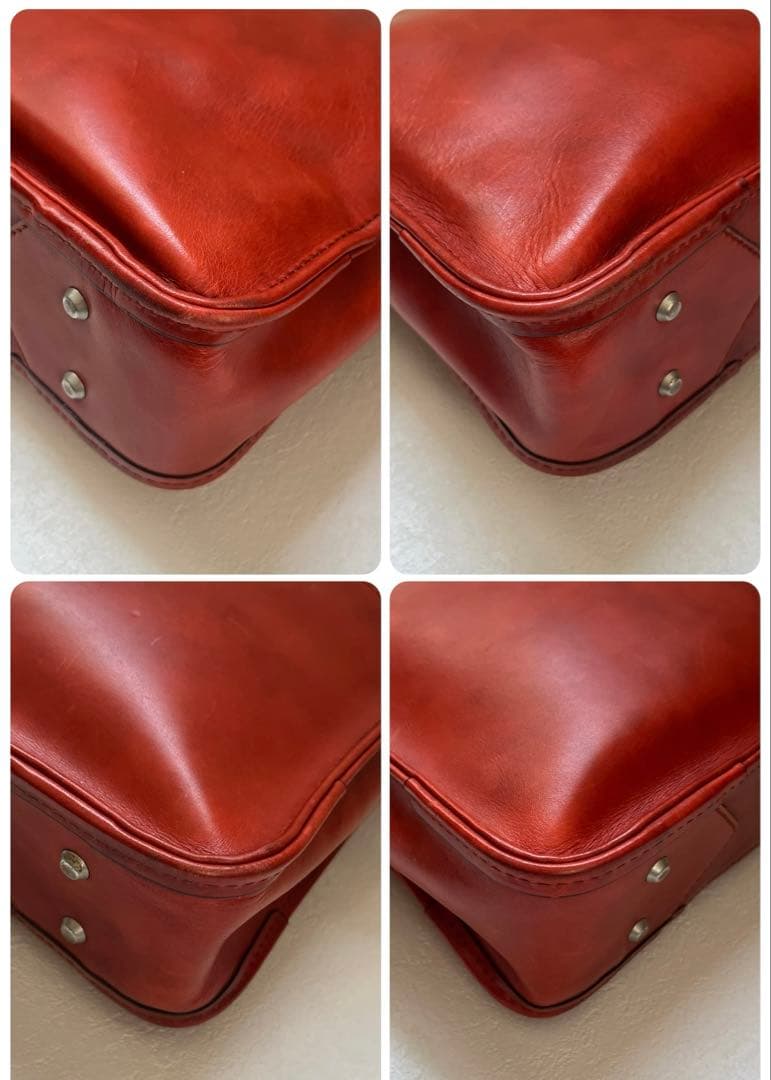 ●エルゴポック　2way ビジネス　バック　ショルダー　バッグ　オールレザー