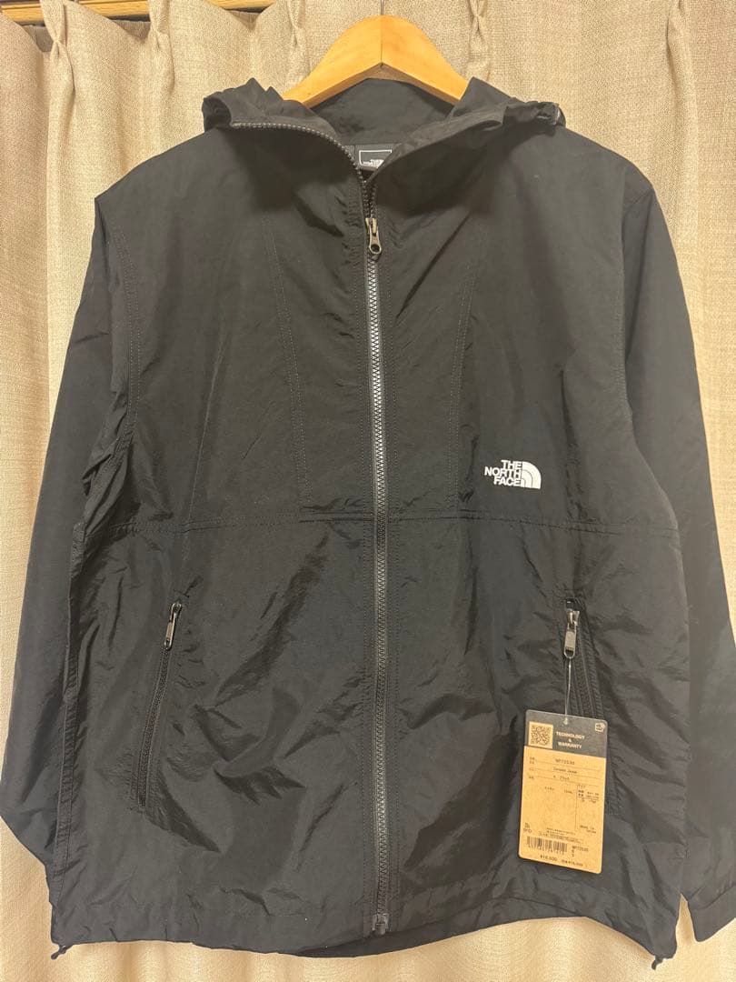 ノースフェイス コンパクトジャケット S ブラック