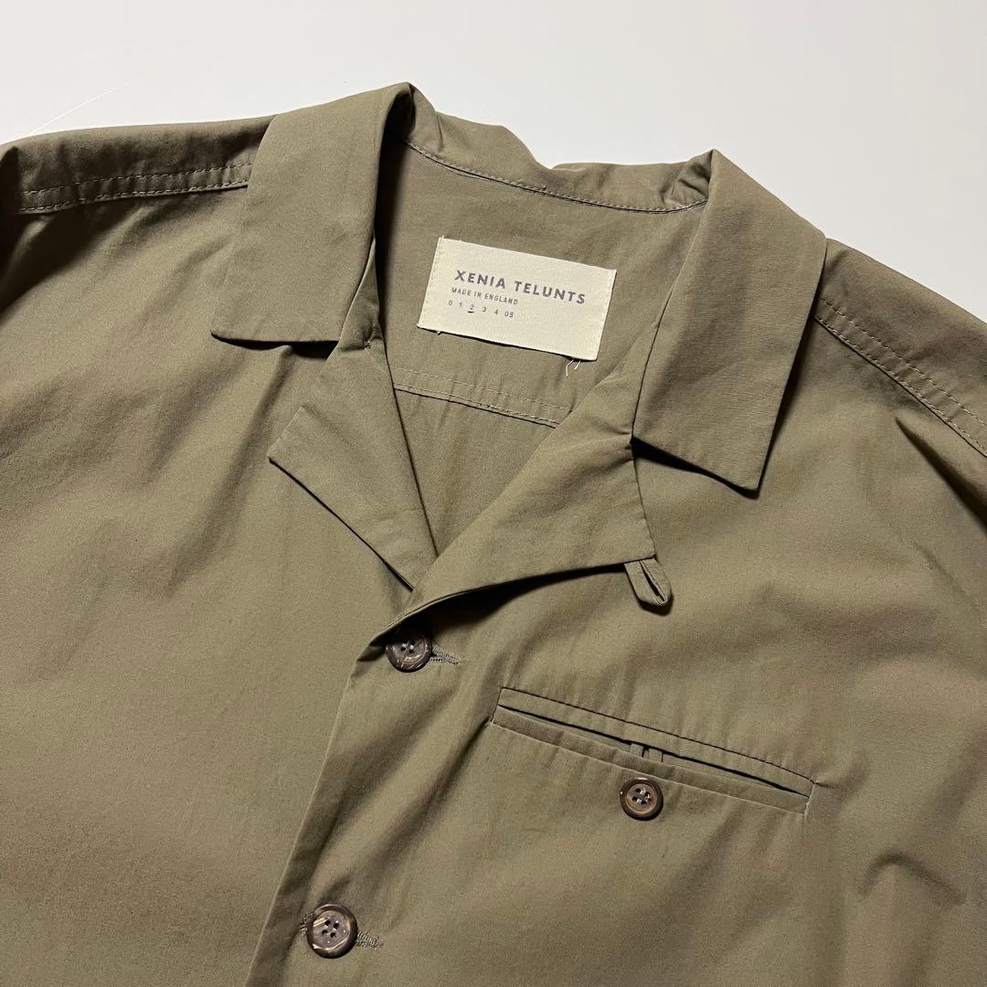 XENIA TELUNTS Gogan Shirt Brown 2 完売品