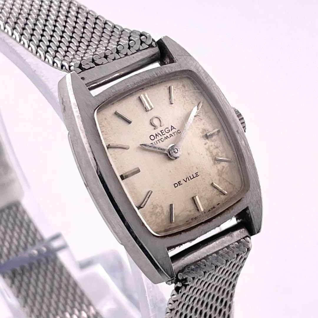 【稼働】OMEGA DeVille 腕時計 シルバー ヴィンテージ