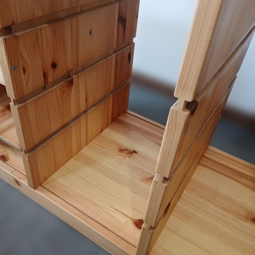 すずりんイケア トロファスト 収納棚　IKEA　階段　棚板1枚付き