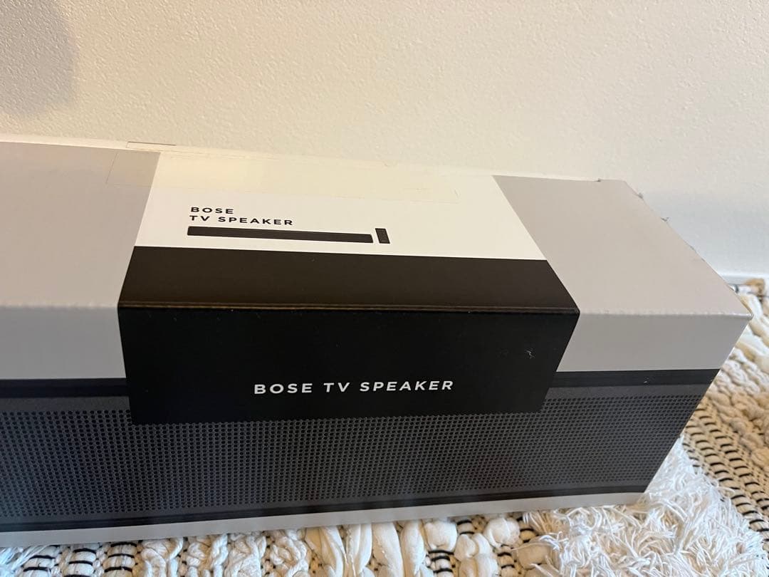【SHU789】Bose TV Speaker ブラック