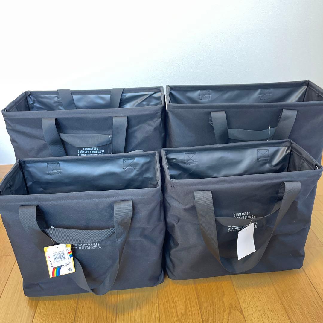 コブマスター トートバッグ  COBMASTER バスケット　ブラック　4点