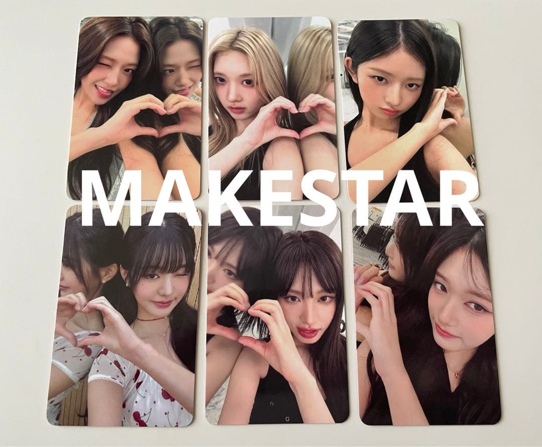IVE secret makestar トレカ　6枚セット