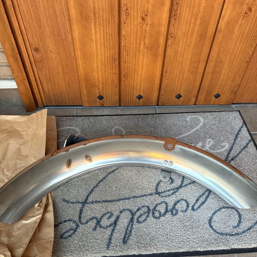 デイトナ リアフェンダー ステンレスショートフェンダー 250TR用