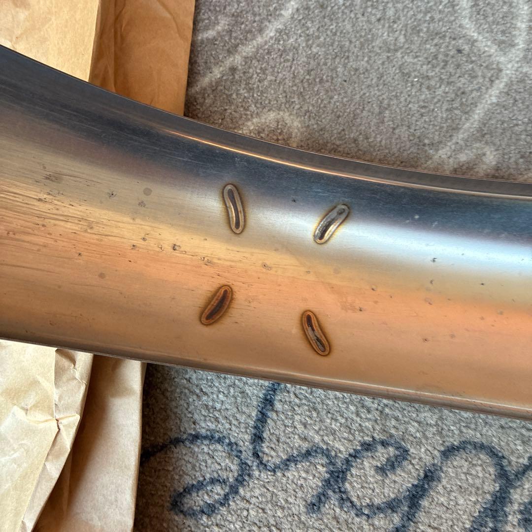 デイトナ リアフェンダー ステンレスショートフェンダー 250TR用